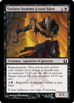 2012 Magic the Gathering Return to Ravnica French #68 Sinistre homme à tout faire Front