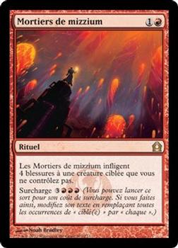 2012 Magic the Gathering Return to Ravnica French #101 Mortiers de mizzium Front