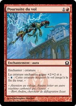 2012 Magic the Gathering Return to Ravnica French #102 Poursuite du vol Front