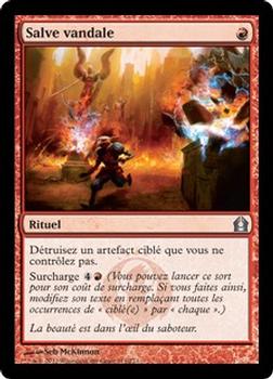 2012 Magic the Gathering Return to Ravnica French #111 Salve vandale Front