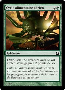 2012 Magic the Gathering Return to Ravnica French #113 Cycle alimentaire aérien Front
