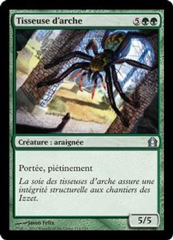 2012 Magic the Gathering Return to Ravnica French #114 Tisseuse d'arche Front