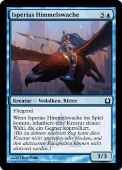 2012 Magic the Gathering Return to Ravnica German #43 Isperias Himmelswache Front