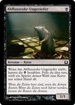 2012 Magic the Gathering Return to Ravnica German #66 Abflussrohr-Ungeziefer Front
