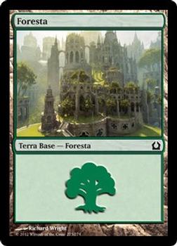 2012 Magic the Gathering Return to Ravnica Italian #273 Foresta Front