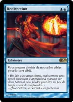 2012 Magic the Gathering 2013 Core Set French #64 Redirection Front