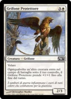 2012 Magic the Gathering 2013 Core Set Italian #16 Grifone Protettore Front