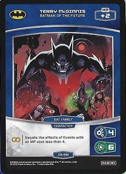 2018 MetaX Trading Card Game - Batman #C8-BM Terry McGinnis – Batman of the Future Front