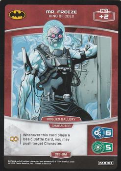 2018 MetaX Trading Card Game - Batman #C13-BM Mr. Freeze – King of Cold Front