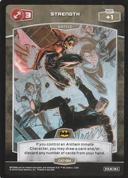 2018 MetaX Trading Card Game - Batman #C47-BM 3 Strength Front