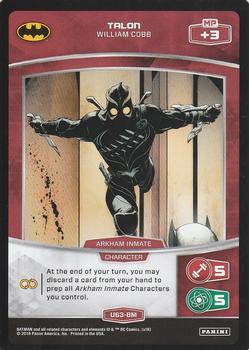 2018 MetaX Trading Card Game - Batman #U63-BM Talon – William Cobb Front