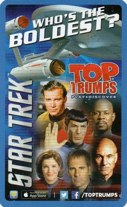 2017 Top Trumps Star Trek #NNO Quark Back