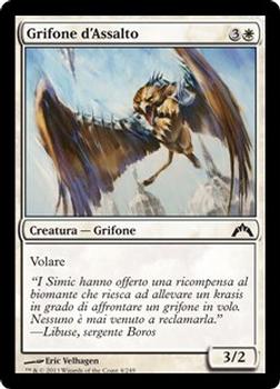 2013 Magic the Gathering Gatecrash Italian #4 Grifone d'Assalto Front