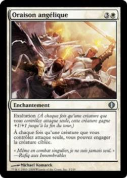 2008 Magic the Gathering Shards of Alara French #3 Oraison angélique Front