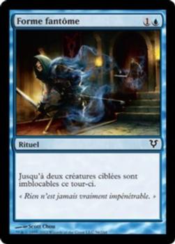 2012 Magic the Gathering Avacyn Restored French #56 Forme fantôme Front