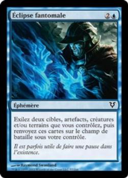 2012 Magic the Gathering Avacyn Restored French #57 Éclipse fantomale Front