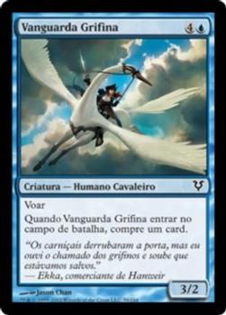 2012 Magic the Gathering Avacyn Restored Portuguese #59 Vanguarda Grifina Front