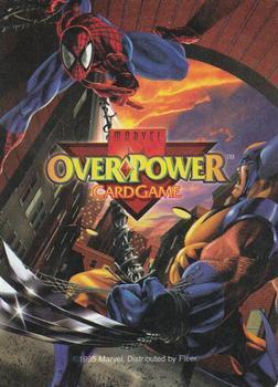 1995 Fleer Marvel Overpower PowerSurge #NNO Blob Back