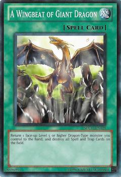 2012 Yu-Gi-Oh! Dragons Collide English #SDDC-EN028 A Wingbeat of Giant Dragon Front