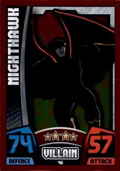 2015 Topps Marvel Avengers Hero Attax #46 Nighthawk Front