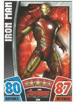 2015 Topps Marvel Avengers Hero Attax #198 Iron Man Front