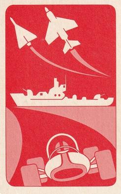 1981 Ace Trumps Modern Warships #D2 “U-29”/S-178 Back