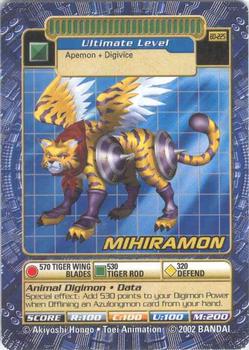 2002 Digimon Series 5 Booster #Bo-225 Mihiramon Front