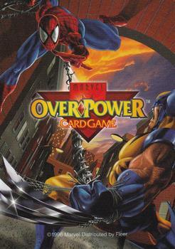 1996 Fleer Marvel Overpower IQ Expansion #NNO THOR Back