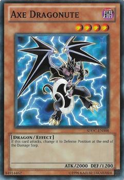 2012 Yu-Gi-Oh! Dragons Collide English 1st Edition #SDDC-EN008 Axe Dragonute Front
