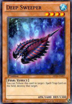 2012 Yu-Gi-Oh! Abyss Rising #ABYR-EN007 Deep Sweeper Front