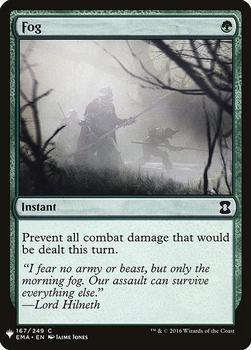 2020 Magic The Gathering Mystery Booster #167 Fog Front