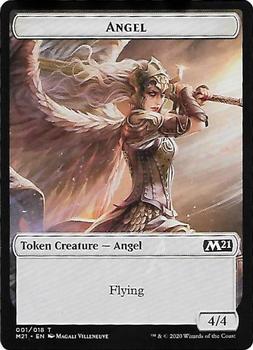 2020 Magic The Gathering Core Set 2021 - Tokens #001/018 Angel Front
