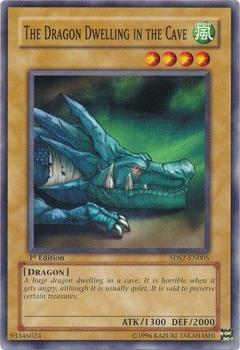 2009 Yu-Gi-Oh! 5D's 1st Edition #5DS2-EN005 The Dragon Dwelling in the Cave Front