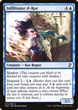 2021 Magic the Gathering Time Spiral Remastered #071/289 Infiltrator il-Kor Front