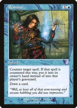2021 Magic the Gathering Time Spiral Remastered #316 Remand Front