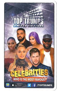 2019 Top Trumps Limited Editions Celebrities #NNO Oprah Winfrey Back