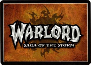 2001 Warlord Saga of the Storm - Good & Evil #125 Fumble Back