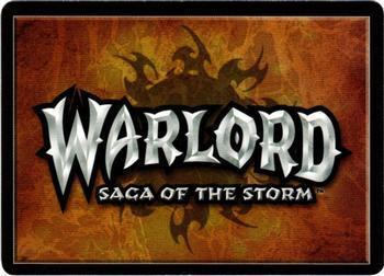 2002 Warlord Saga of the Storm - Nest of Vipers #008 Battlefield Promotion Back