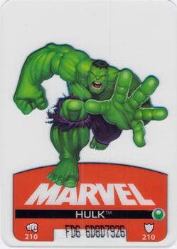 2008 Edibas Lamincards Marvel Heroes #34 Hulk Front