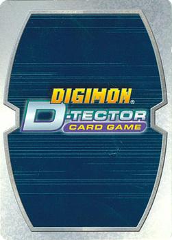 2002 Digimon D-Tector Series 2 #DT-34 Wormmon Back