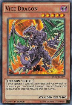 2014 Yu-Gi-Oh! Legendary Collection 5D's Mega Pack English 1st Edition #LC5D-EN059 Vice Dragon Front
