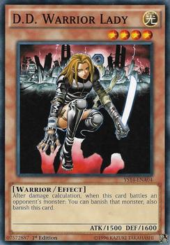 2014 Yu-Gi-Oh! Space-Time Showdown Power-Up Pack (YS14) #YS14-ENA04 D.D. Warrior Lady Front