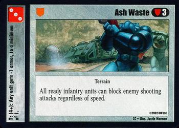 2002 Warhammer 40,000 TCG: Coronis Campaign #NNO Ash Waste Front