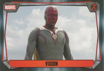 2017 Topps Marvel Missions #34 Vision Front