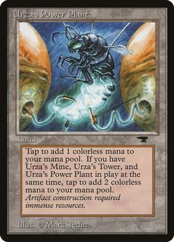 1994 Magic the Gathering Antiquities (DUPLICATED, TO BE DELETED) #84c Urza's Power Plant Front