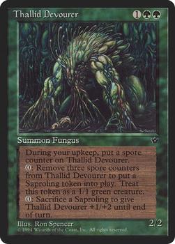 1994 Magic the Gathering Fallen Empires (DUPLICATED, TO BE DELETED) #NNO Thallid Devourer Front