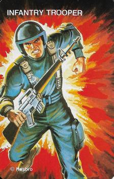 1982 G.I. Joe Card Game #NNO Infantry Trooper Front