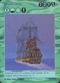 1995 Towers in Time Limited #070 Pirate Ship Front