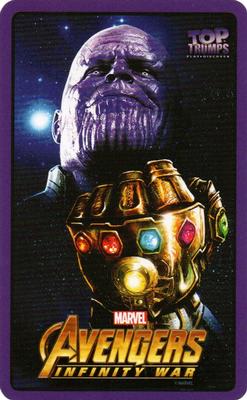2018 Top Trumps Marvel Avengers Infinity War #NNO Proxima Midnight Back