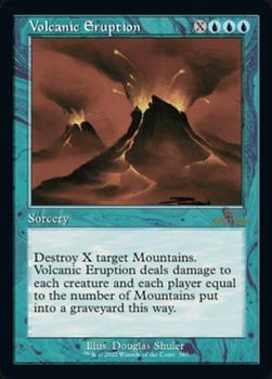 2022 Magic The Gathering 30th Anniversary Edition #385 Volcanic Eruption Front